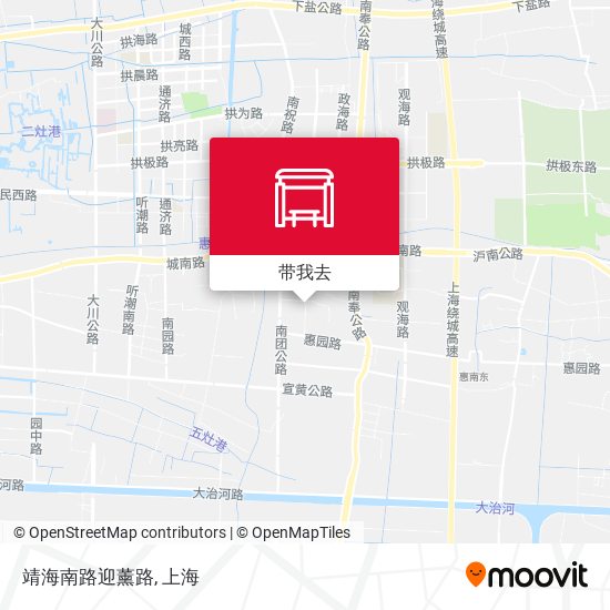 靖海南路迎薰路地图
