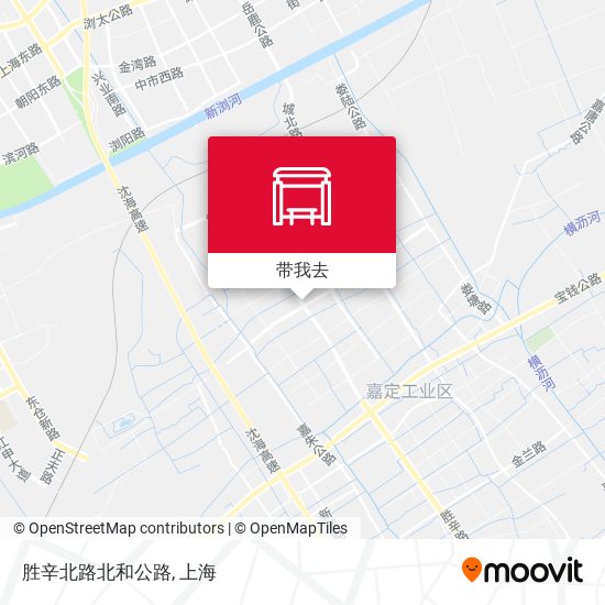 胜辛北路北和公路地图