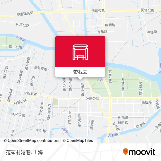 范家村港巷地图