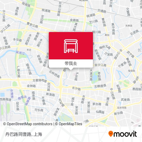 丹巴路同普路地图
