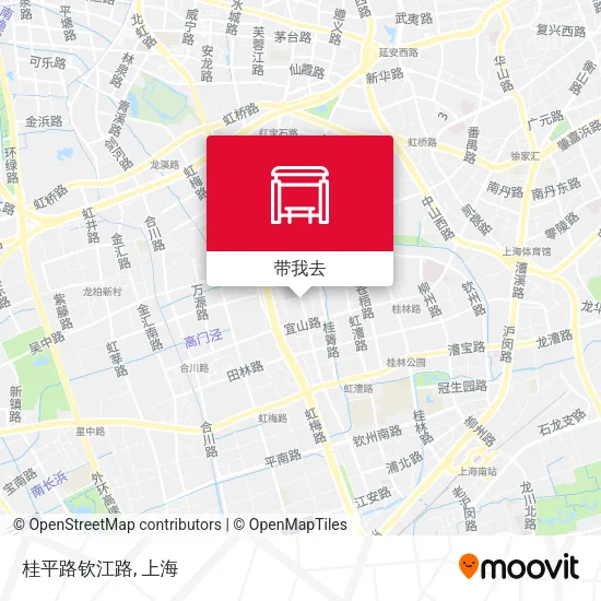 桂平路钦江路地图