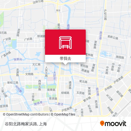 谷阳北路梅家浜路地图