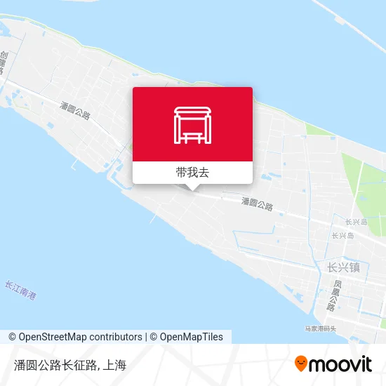 潘圆公路长征路地图