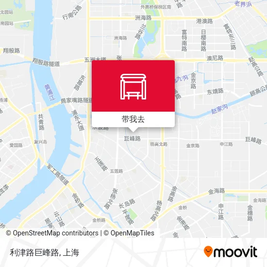 利津路巨峰路地图