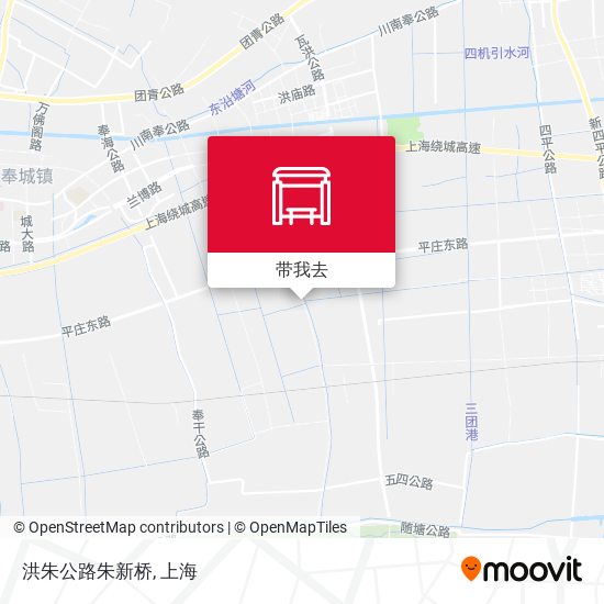 洪朱公路朱新桥地图