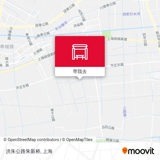 洪朱公路朱新桥地图
