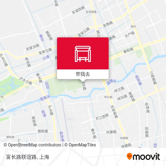 富长路联谊路地图