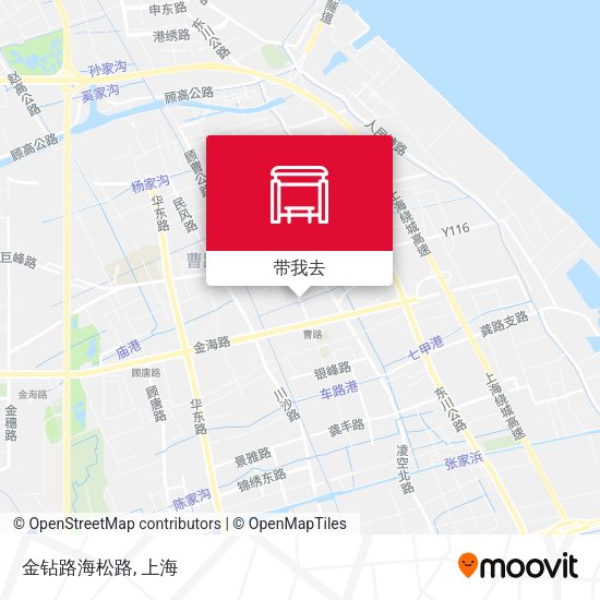 金钻路海松路地图