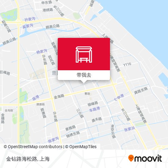 金钻路海松路地图