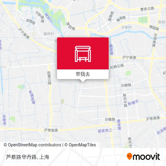 芦蔡路华丹路地图