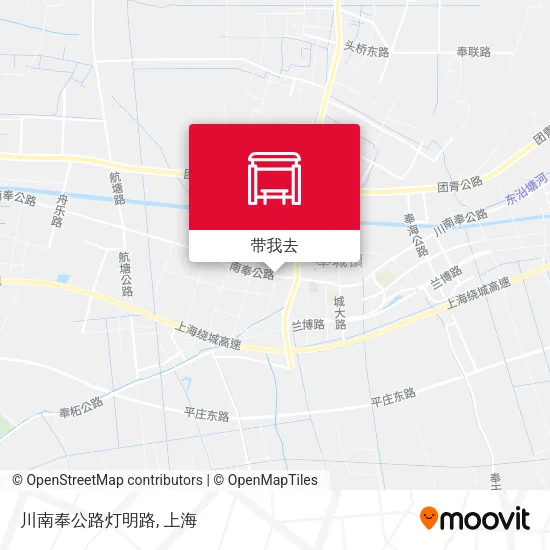 川南奉公路灯明路地图