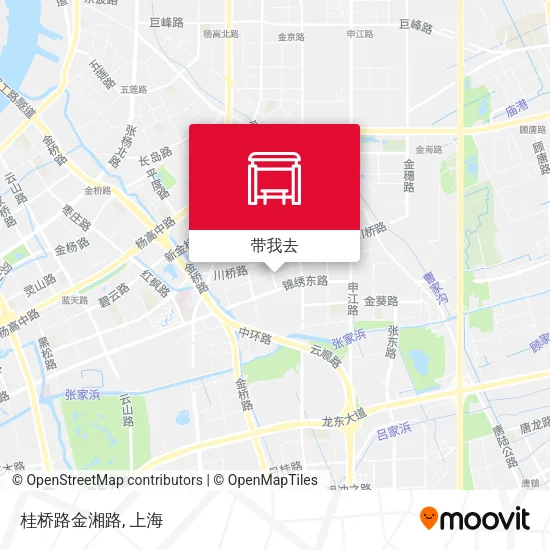 桂桥路金湘路地图