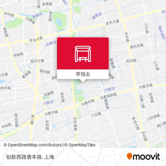 创新西路唐丰路地图