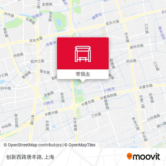 创新西路唐丰路地图