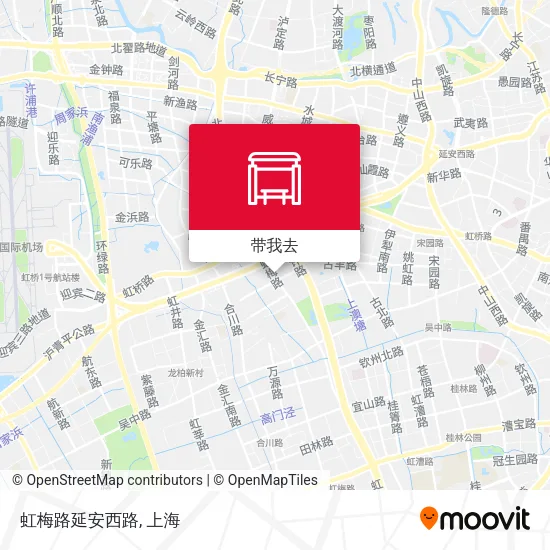 虹梅路延安西路地图