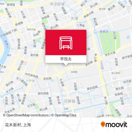 花木新村地图