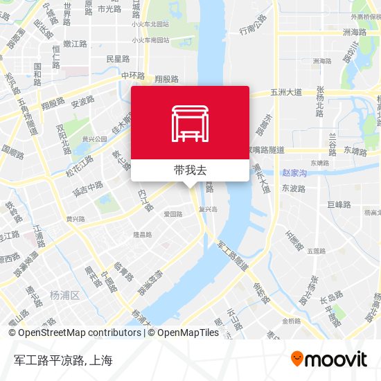 军工路平凉路地图