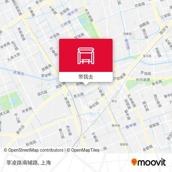 莘凌路南辅路地图