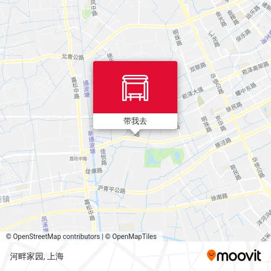 河畔家园地图