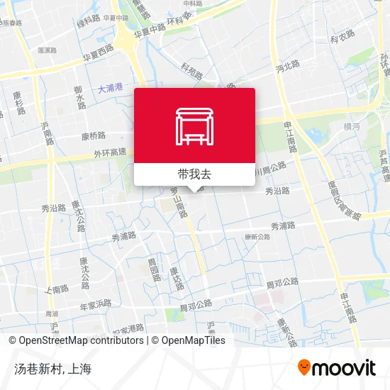 汤巷新村地图