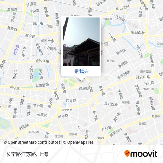 长宁路江苏路地图