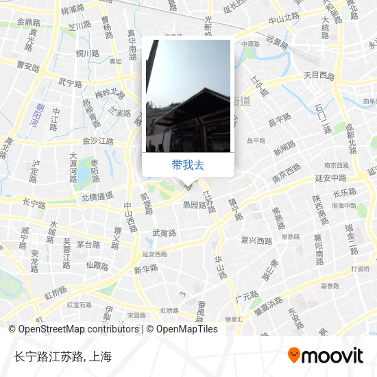 长宁路江苏路地图