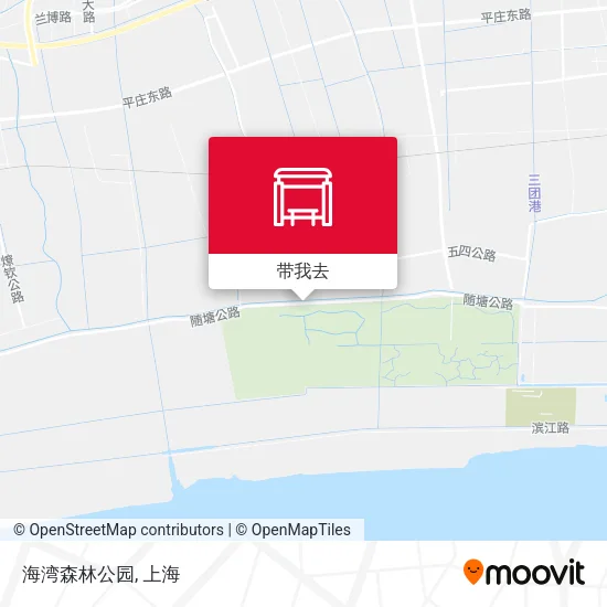 海湾森林公园地图