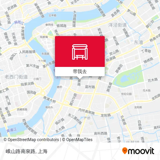 峨山路南泉路地图