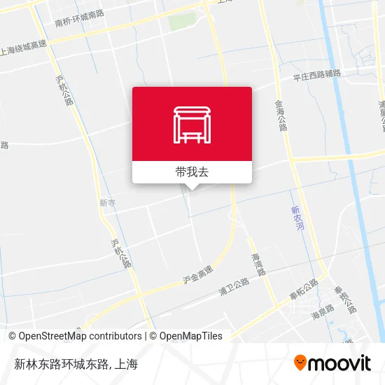 新林东路环城东路地图