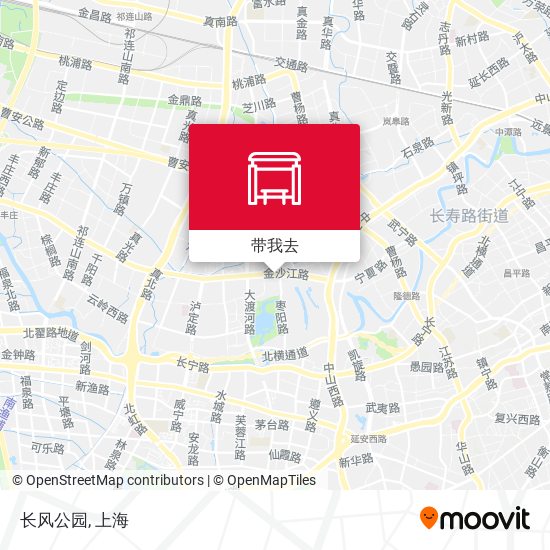 长风公园地图