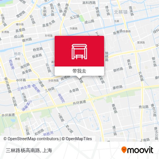 三林路杨高南路地图
