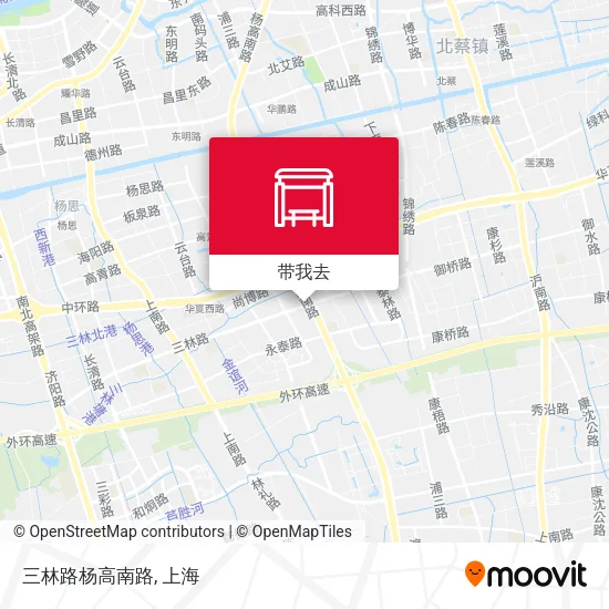 三林路杨高南路地图