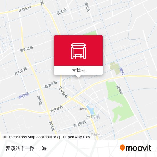罗溪路市一路地图