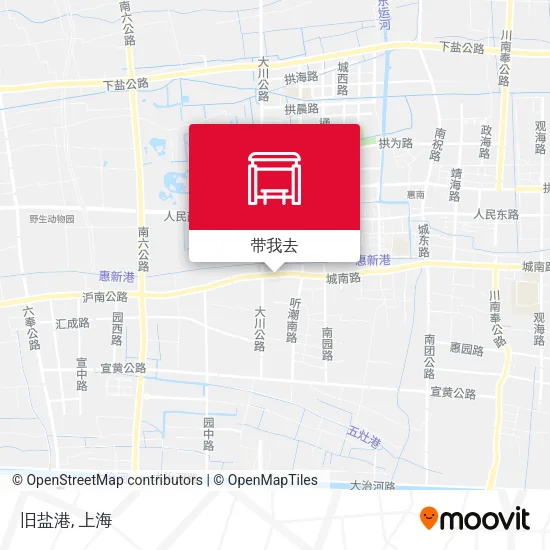 旧盐港地图