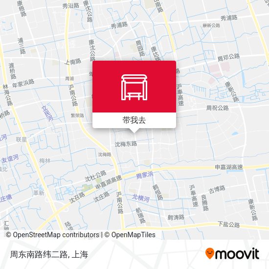 周东南路纬二路地图