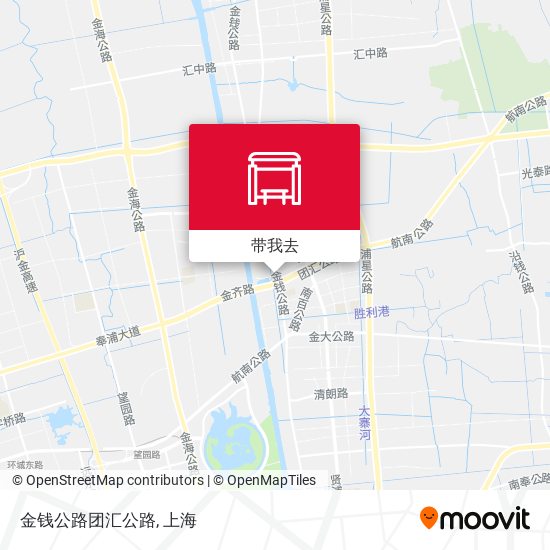 金钱公路团汇公路地图