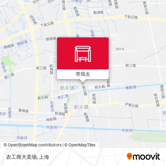 农工商大卖场地图