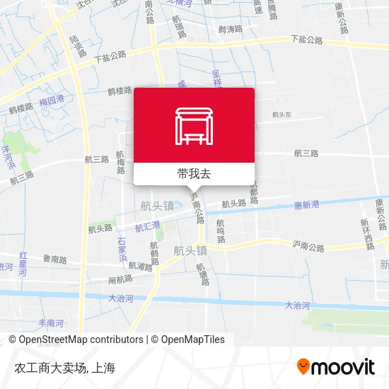 农工商大卖场地图