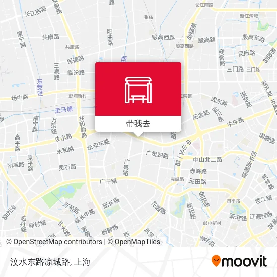 汶水东路凉城路地图