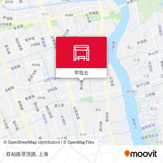 双柏路景洪路地图
