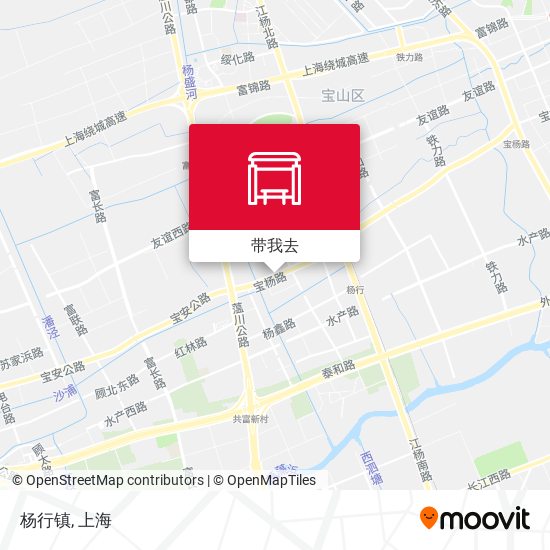 杨行镇地图