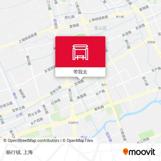 杨行镇地图