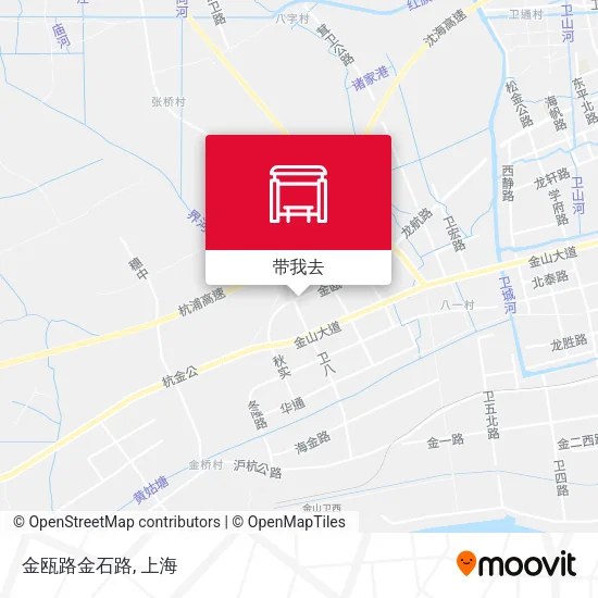 金瓯路金石路地图