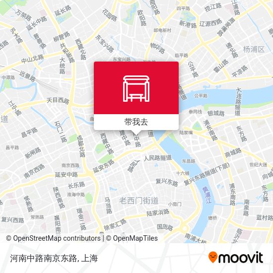 河南中路南京东路地图