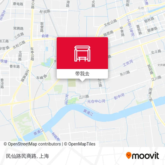 民仙路民商路地图