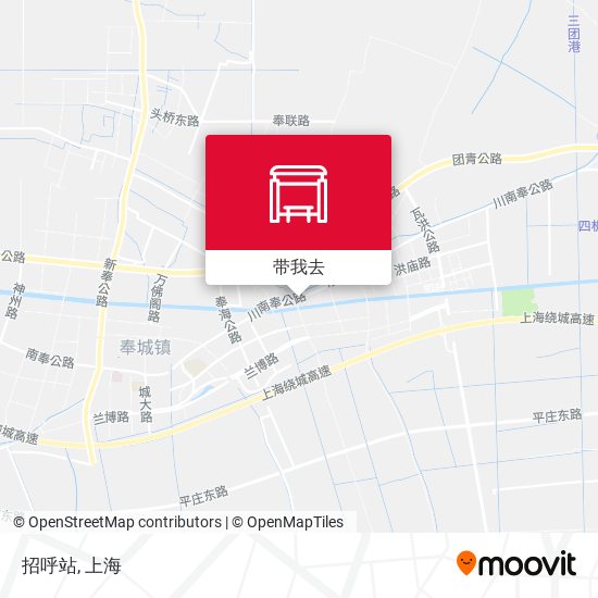 招呼站地图