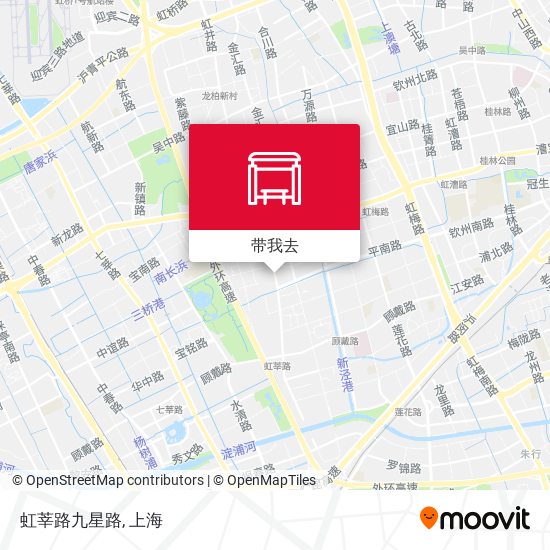 虹莘路九星路地图