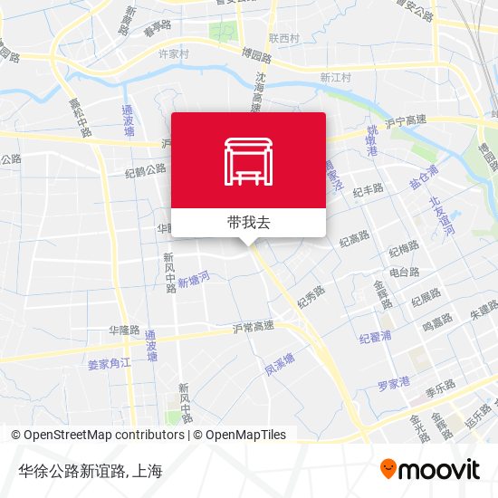 华徐公路新谊路地图