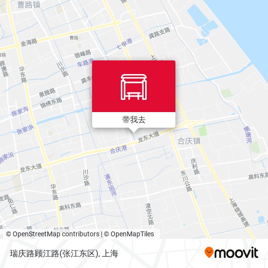 瑞庆路顾江路(张江东区)地图