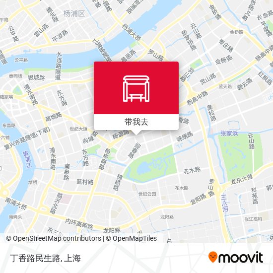 丁香路民生路地图